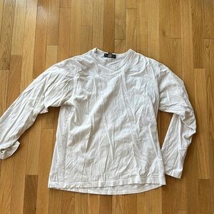 White banana republic long sleeve cotton shirt
